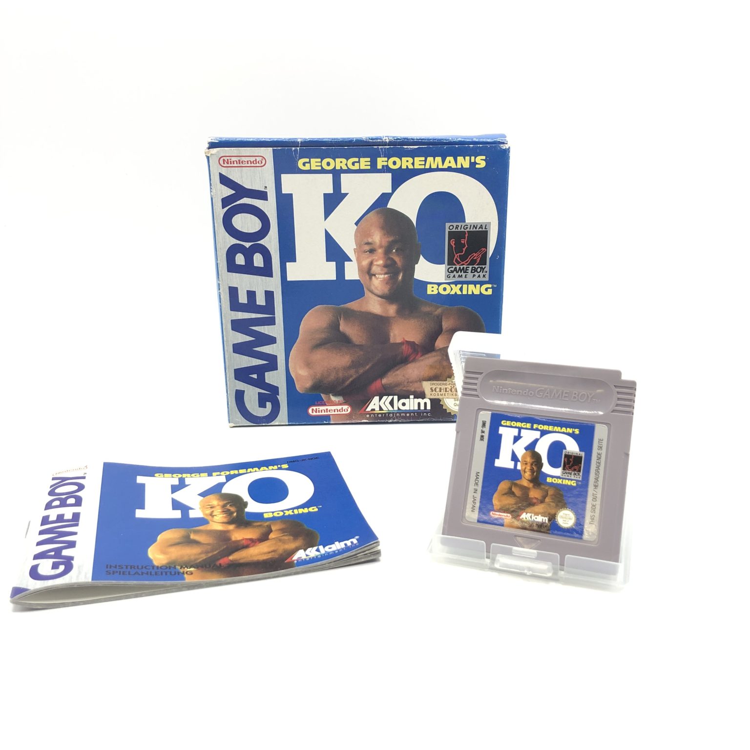 Nintendo Game Boy Foreman's KO Boxing Play & Collect