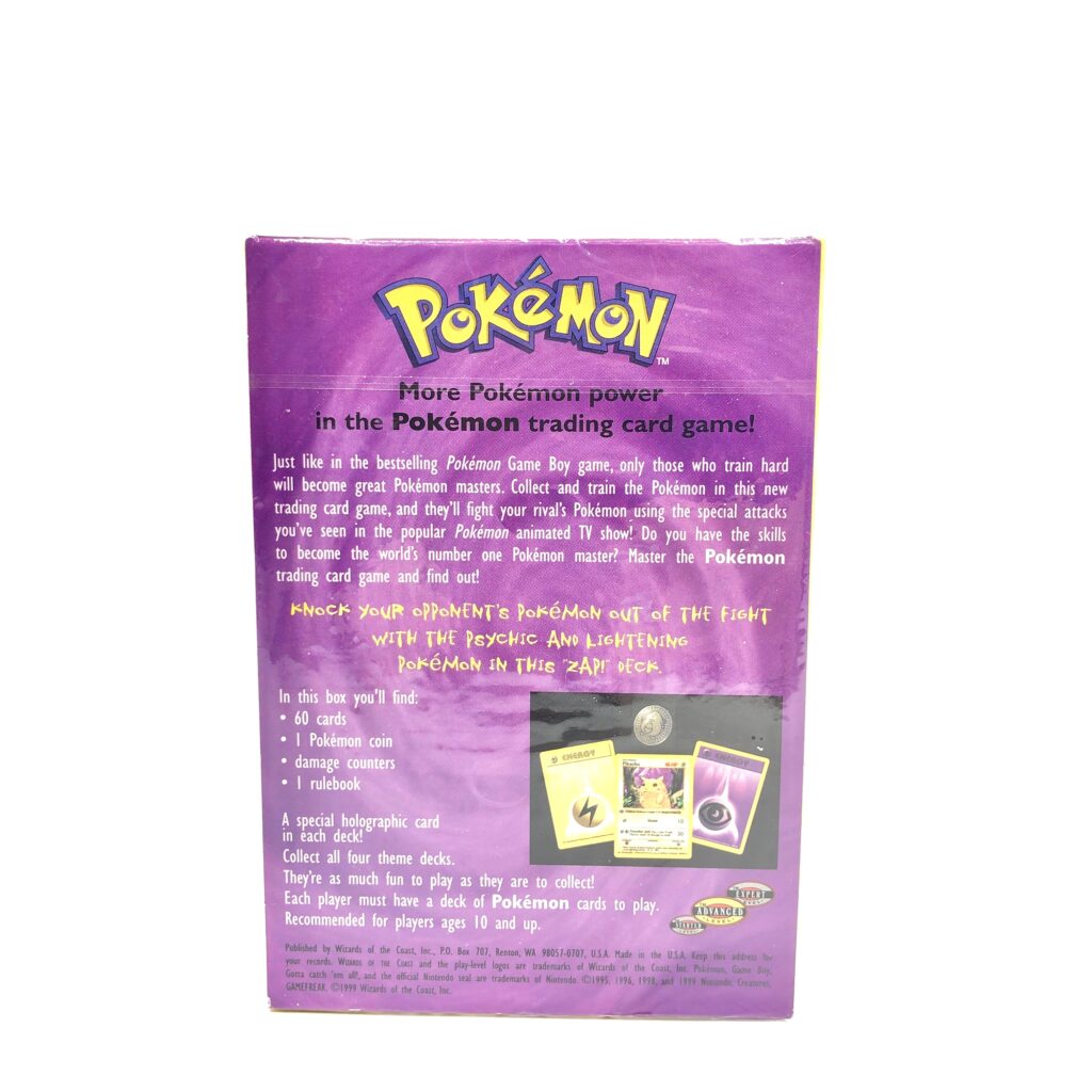 Pokémon Base Set ZAP! Theme Deck 🇬🇧 - Play & Collect