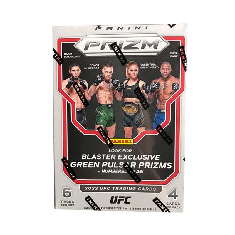 Ufc Card 2022 Panini Prizm UFC Blaster Box - Factory Sealed